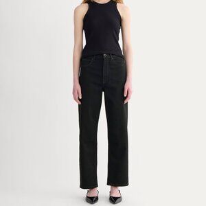 Everlane Women's Way-High® Jean 2.0 in Black, Size 29, Cotton